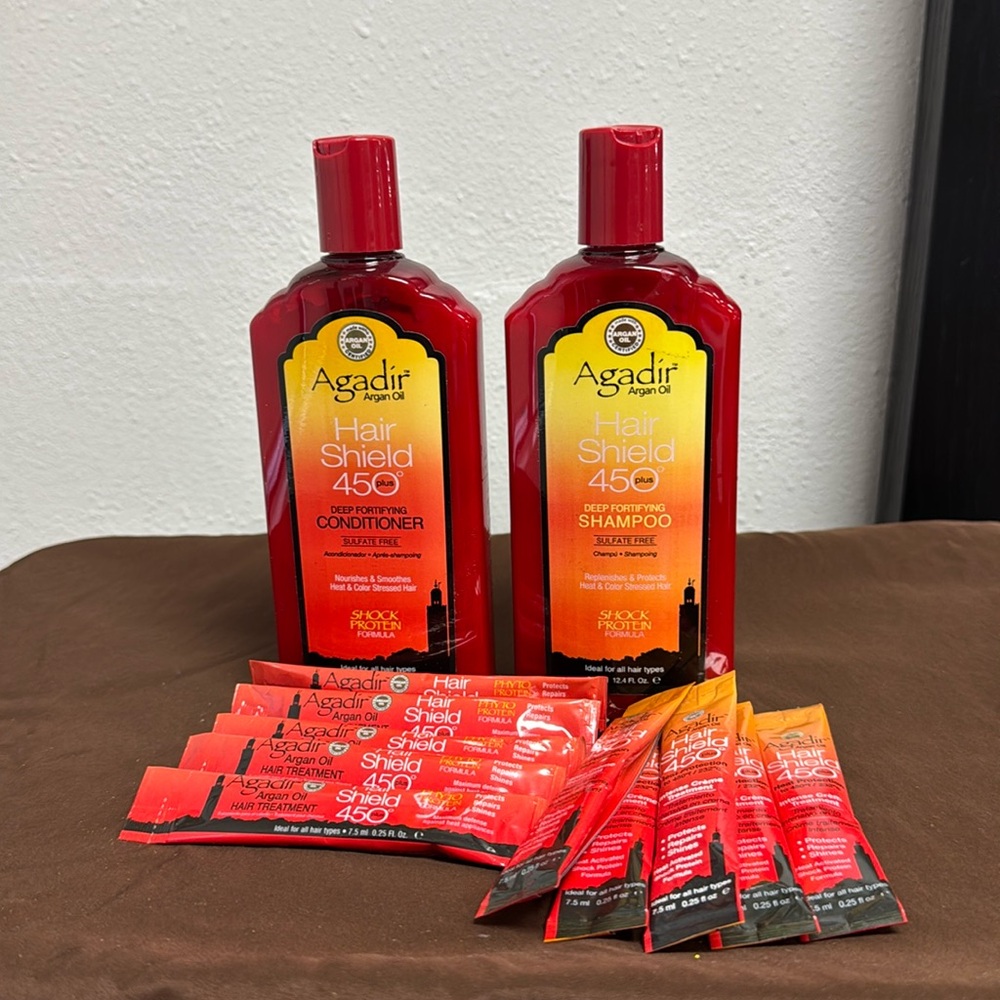 Agadir argan oil sulfate free set of hair products